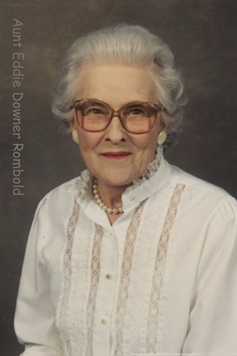 AUNT EDDIE DOWNER ROMBOLD